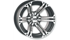 ITP Machined UTV Front/Rear SS212 Alloy Wheel For Polaris And Kawasaki - 12x7 - 4/156 - 4+3