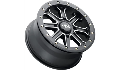 ITP Front/Rear Inertia Wheel For UTV/ATV - Black - 14x7 - 4/156 - 5+2 (Check Fitment) 1 ITP Front/Rear Inertia Wheel For UTV/ATV - Black - 14x7 - 4/156 - 5+2 (Check Fitment)