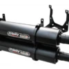 LIMITED QUANTITY Trinity Racing Stage 5 Slip On Mufflers For Can-Am Maverick X3 Turbo R 900 4x4 - Cerakote Black
