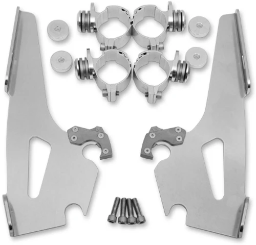 Memphis Shades Fats/Slim No-Tool Windshield Mounting Hardware For Magna 700 '87 & Magna 750 '94-04 1 Memphis Shades Fats/Slim No-Tool Windshield Mounting Hardware For Magna 700 '87 & Magna 750 '94-04