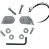 Memphis Shades Turn Signal Relocation Kit To Install Batwing Fairing On Softail Models W/ Handlebar Mounted Turn Signals (NO Lightbar)