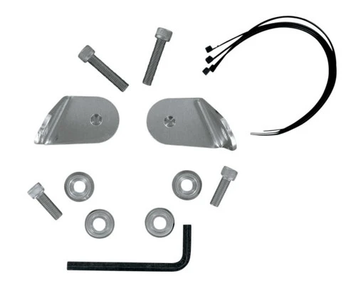 Memphis Shades Turn Signal Relocation Kit To Install Batwing Fairing On Softail Models W/ Handlebar Mounted Turn Signals (NO Lightbar) 1 Memphis Shades Turn Signal Relocation Kit To Install Batwing Fairing On Softail Models W/ Handlebar Mounted Turn Signals (NO Lightbar)