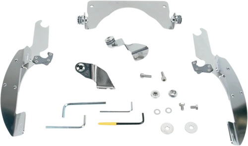 Memphis Shades Batwing Windshield Mounting Kit For C90/T '05-09-Polished FAIRING AND WINDSHIELD NOT INCLUDED 1 Memphis Shades Batwing Windshield Mounting Kit For C90/T '05-09-Polished FAIRING AND WINDSHIELD NOT INCLUDED