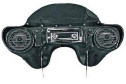 Hoppe Industries Sportzilla Fairing W/ Stereo Receiver For '00-17 FLSTC/FLSTF Models W/ OEM Quick Detach Windshields