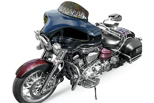 Hoppe Industries Quadzilla Fairing With Audio For Yamaha Stratoliner And Roadliner '06-12 1 Hoppe Industries Quadzilla Fairing With Audio For Yamaha Stratoliner And Roadliner '06-12