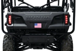 Kuryakyn Universal Freedom Flag L.E.D. Light Kit - Chrome Or Black Frame