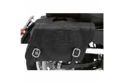 Saddlemen Highwayman Tattoo Saddlebags -Black Stitching Large