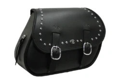 Boss Bags Close Fitting #37 Model Studded For Softail Models