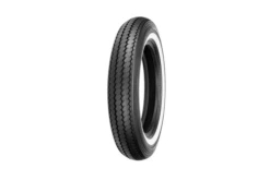 Shinko Motorcycle Tires 240 Classic FRONT MT90-16 74 -Whitewall, Each