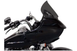 Klock Werks 12" Pro-Touring Flare Windshield For '15 Road Glide Custom And Road Glide Special Dark Smoke
