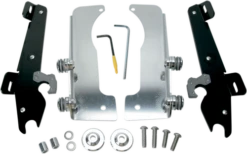 Memphis Shades Batwing Windshield Mounting Kit For Roadliner/Stratoliner '06-Up-Black FAIRING AND WINDSHIELD NOT INCLUDED