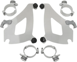 Memphis Shades Bullet Fairing Hardware For '13-14 FXSB Breakout -Polished BULLET FAIRING NOT INCLUDED