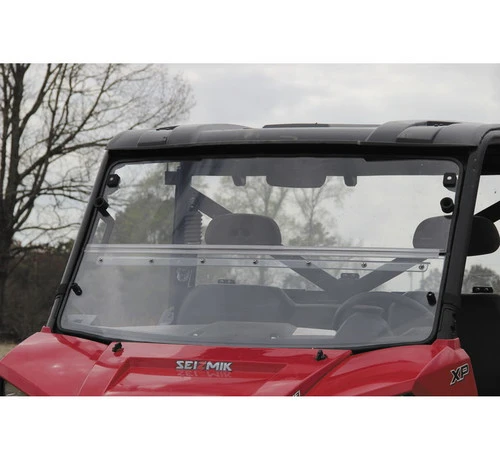 Seizmik Versa-Fold Windshields '11-14 Polaris Ranger 500/570 Models 2 Seizmik Versa-Fold Windshields '11-14 Polaris Ranger 500/570 Models - Image 2