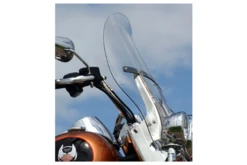 Klock Werks Flare Billboard Windshield (17" Tall X 26-3/8" Wide) For '00-Up FLSTC W/ OEM Windshield, '90-12 FLSTF, '86-99 FLSTC '05-Up FLSTN W/ OEM Detachable King-Sized Windshield -Clear