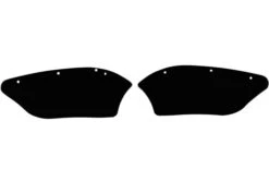 Memphis Shades Wind Deflectors (for Memphis Shades Batwing Fairings ONLY) Black