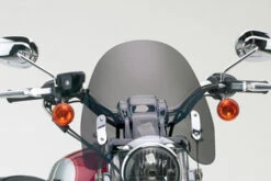 National Cycle SwitchBlade Windshield For FL Softail Models W/ H-D Lightbar Installed - Deflector, Tinted Style