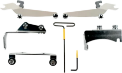 Memphis Shades Sportshield No-Tool Windshield Mounting Hardware For Vulcan 900 Classic '06-up