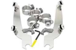 Memphis Shades Sportshield Windshield Quick Change Mounting Kit For XL '73-UP